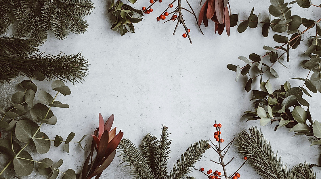 Weihnachtsdeko aus Naturmaterialien