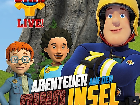 Feuerwehrmann Sam LIVE! - Abenteuer auf der Dino-Insel