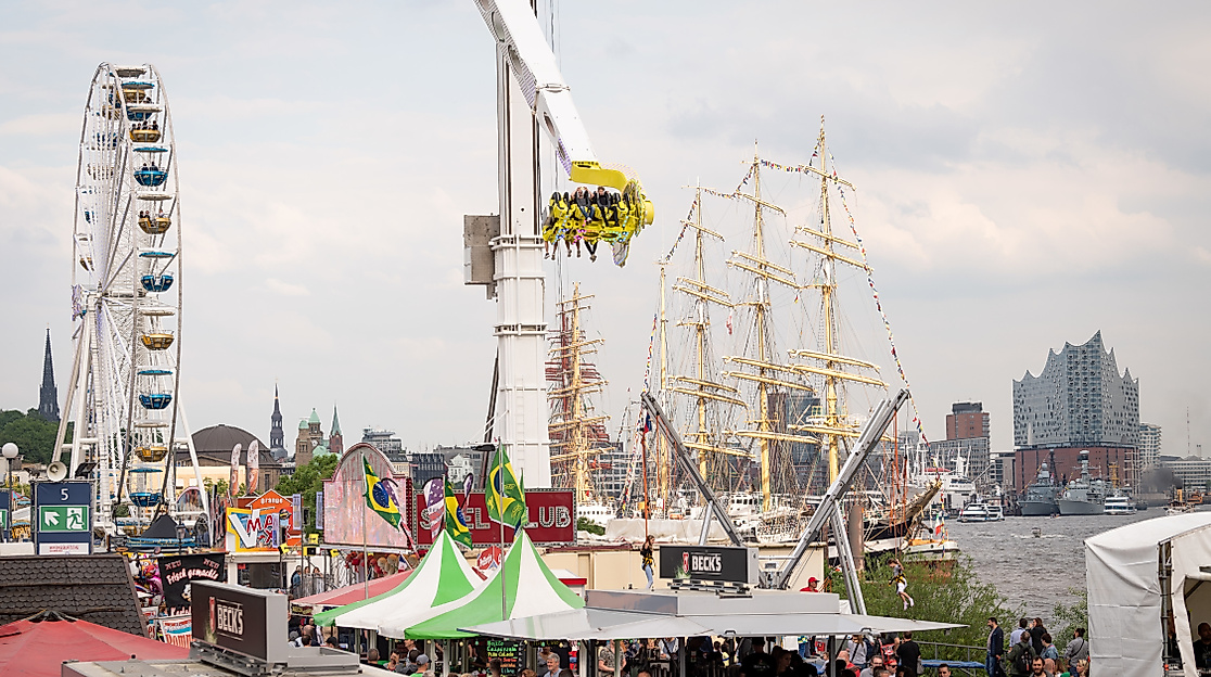 Hafengeburtstag Hamburg - Bunte Meile