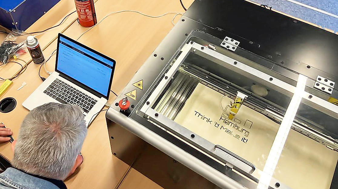 Offene Werkstatt 3-D Druck und Lasercutting