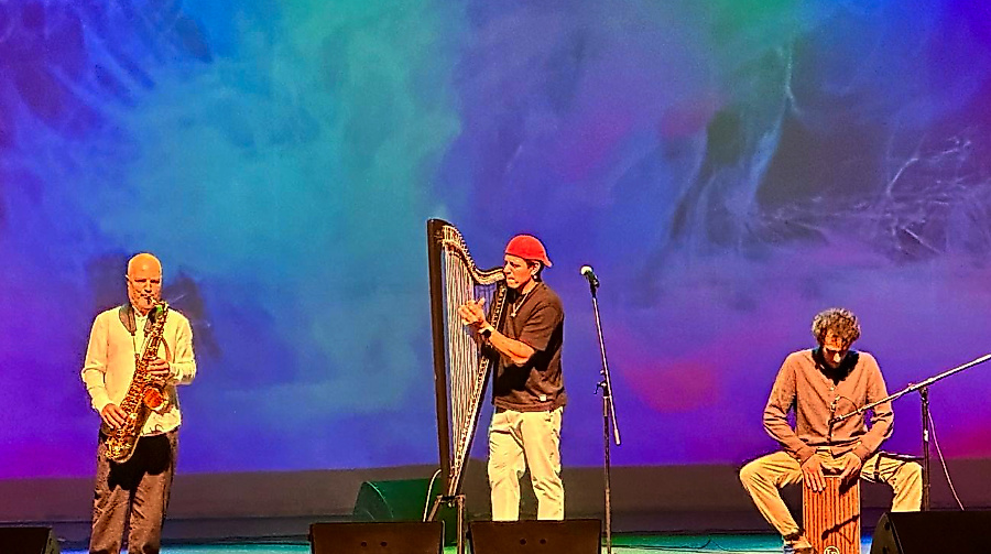 Saxyarpa im Teatro Municipal