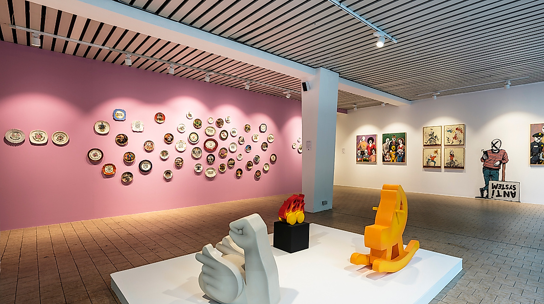Ausstellungsansicht Knotenpunkt26