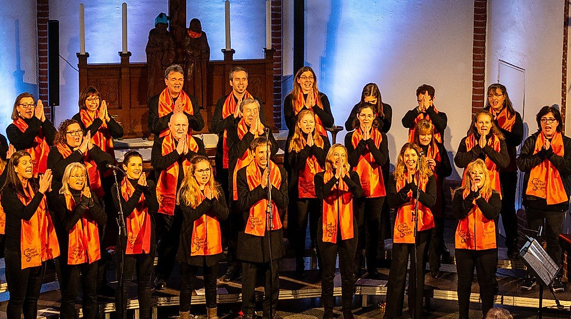 Happy Gospel Singers beim Winterkonzert