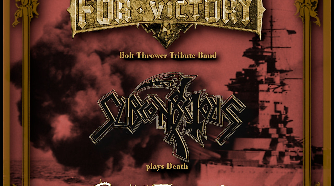 Gone, But Not Forgotten - Old School Deathmetal Tribute Night Bolt Thrower, Gorefest, Death