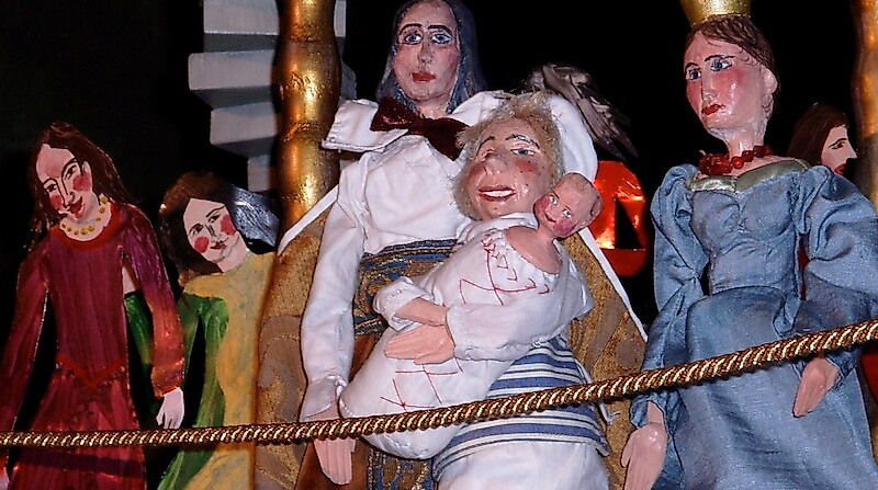 Figurentheater in der CD-Kaserne: Dornröschen - Gespielt vom Hermannshoftheater