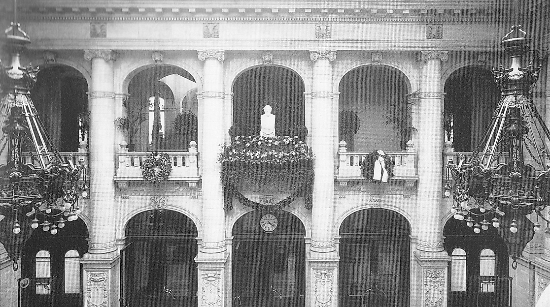 Kassensaal der Discontogesellschaft in Berlin, 1903