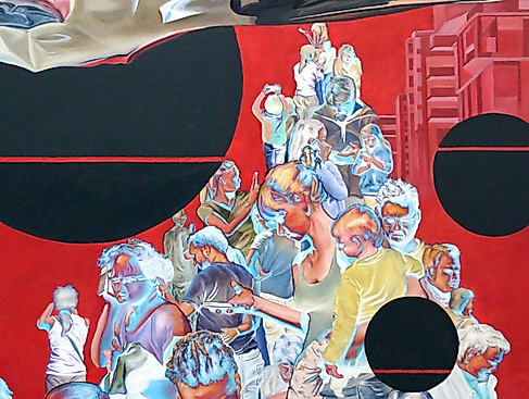 Detail von: Christa Donatius, Im Zustand der Schwebung, 2025, © VG Bild-Kunst, Bonn 2026