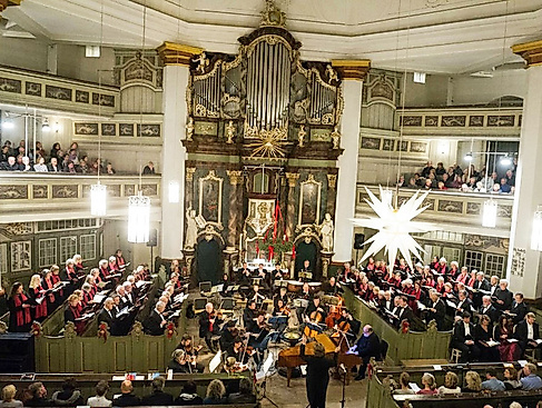 Oratorienkonzert 2026 - Brahms: Violinkonzert D-Dur / Dvorák: Messe D-Dur