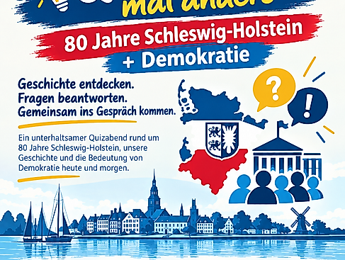 Quizabend mal anders – 80 Jahre Schleswig-Holstein und Demokratie
