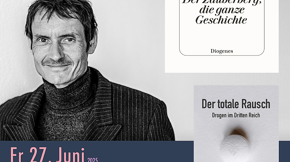 Norman Ohler 27.06.25 PLAKAT Zauberberg_