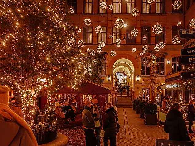Stadthöfe Marché de Noel
