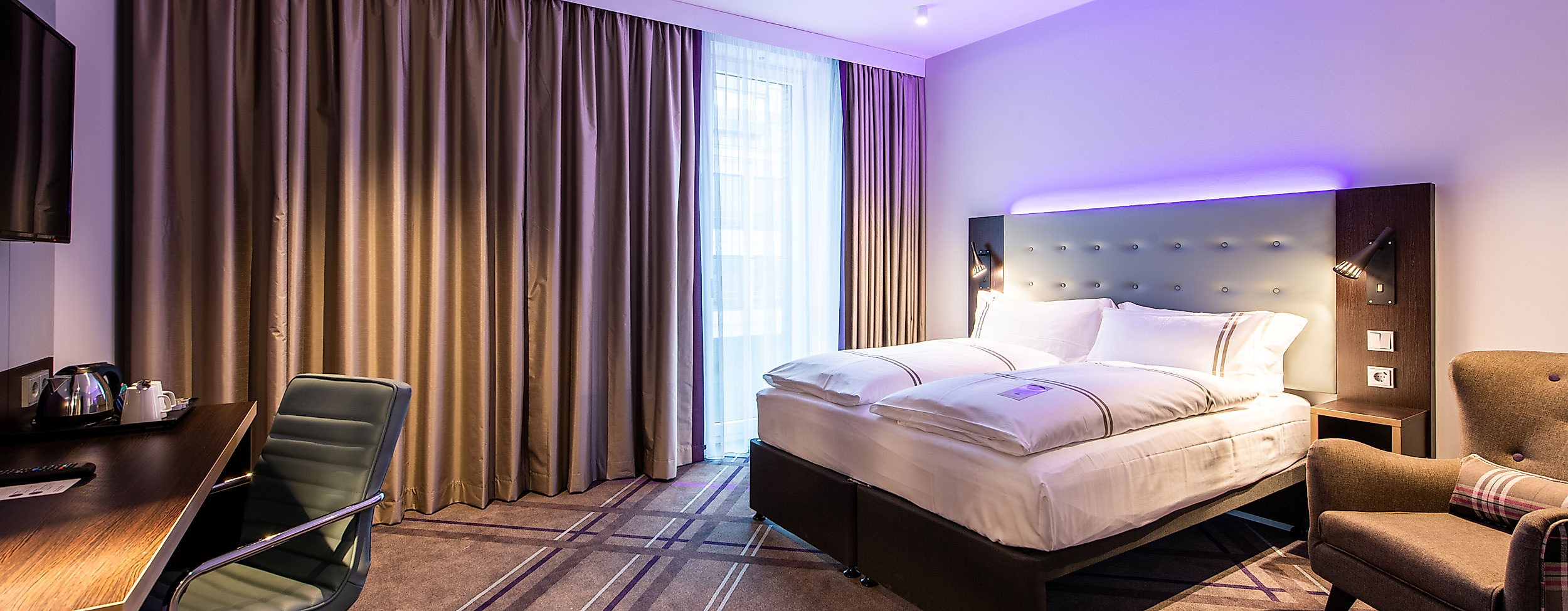 Barrierefreies Zimmer Premier Inn Hamburg St. Pauli