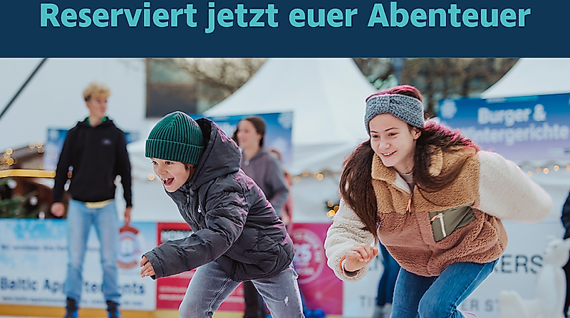 EISWELT SCHARBEUTZ - Schlittschuhlaufen für Schulen - bis 12 Uhr