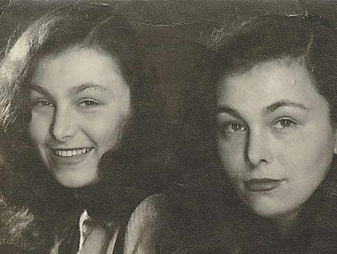 Porträt zweier junger Frauen