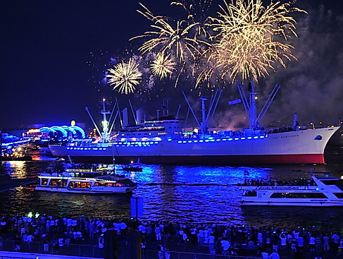 155 Jahre Hamburg Süd - Gedenkfahrt HAMBURG - HAMBURG