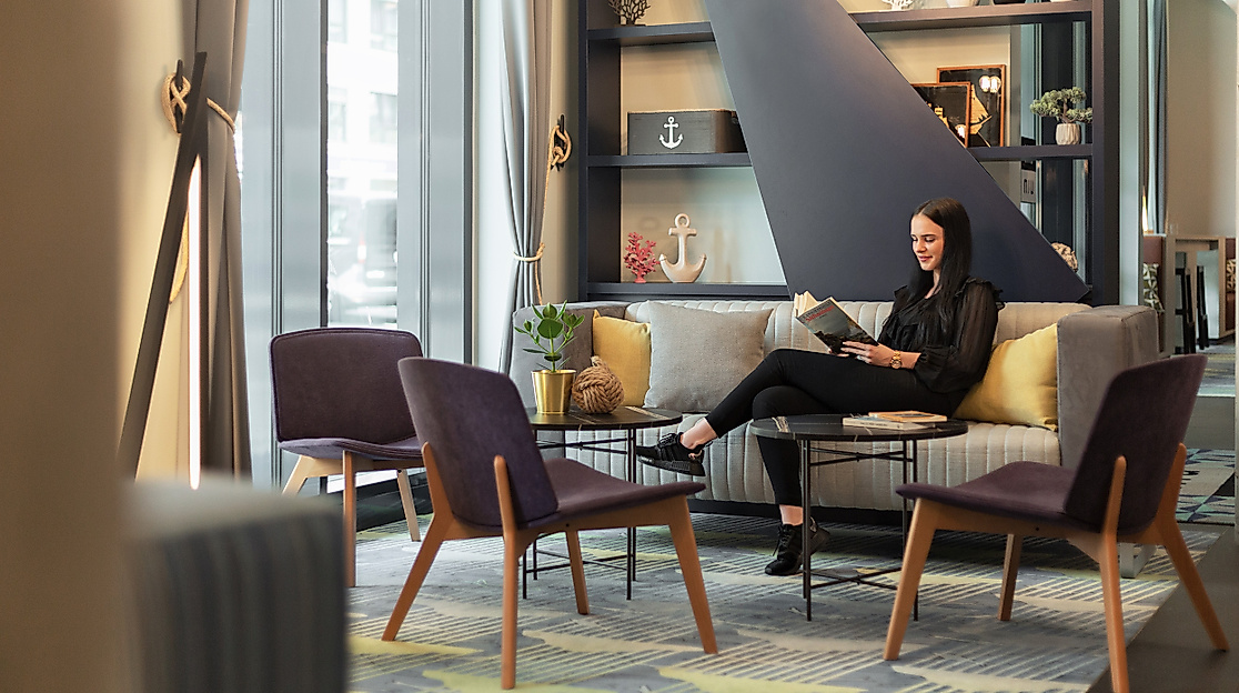 Hotel the niu Yen Hamburg: Lobby