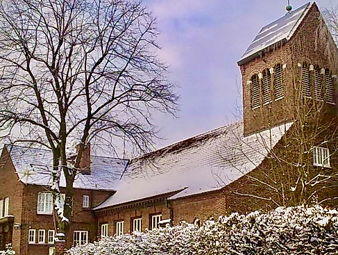 Pauluskirche im Winter