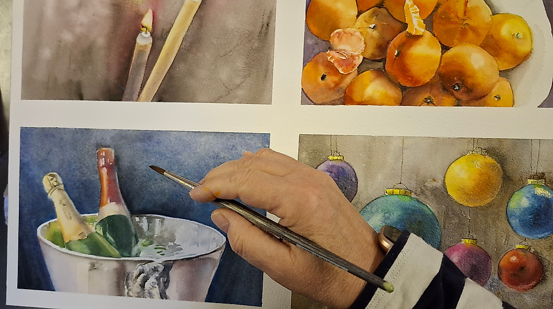 Aquarellkurs spezial: Ein Workshop passend zur Jahreszeit