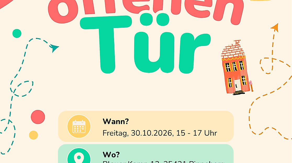 Tag der offenen Tür Plakat