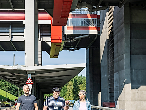 Führungen am Schiffshebewerk