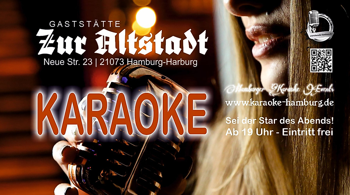 Flyer Karaoke Gaststätte zur Altstadt 2026