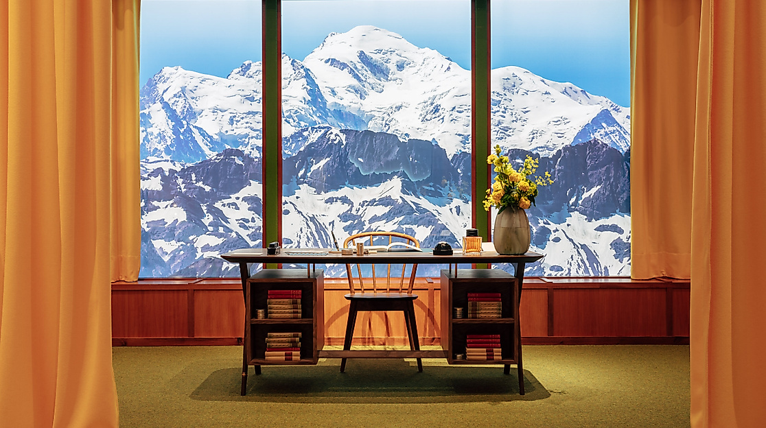 Blick in die temporäre Ausstellung INSPIRE WRITING | FILMMAKING.