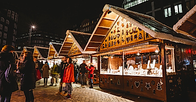 Weihnachtsmarkt am Gänsemarkt Hamburg