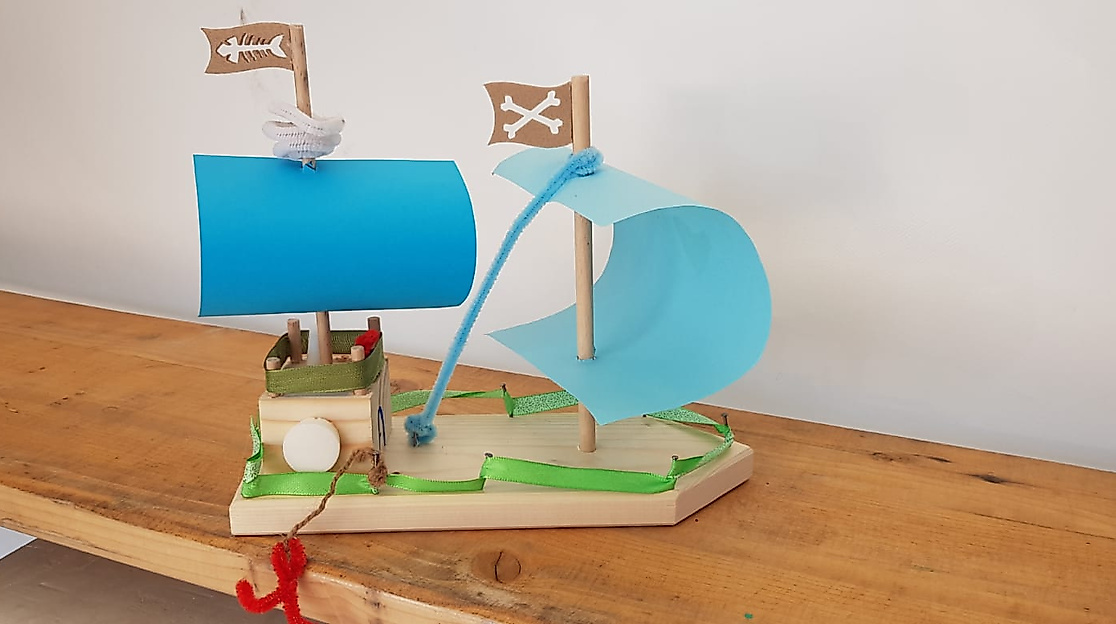 Piratenboote bauen