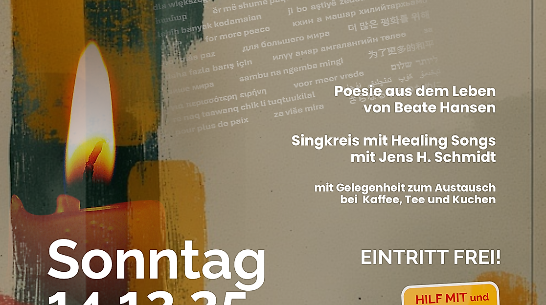 Plakat Lauschen & Singen