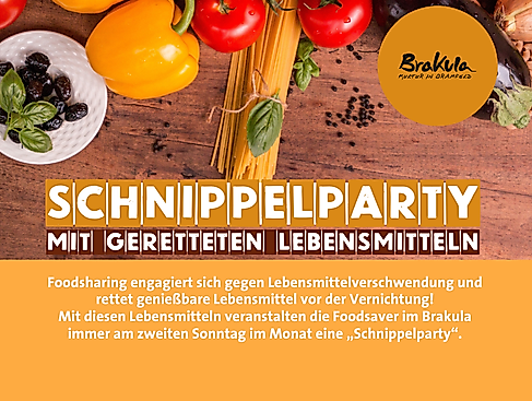 Schnippelparty mit geretteten Lebensmitteln