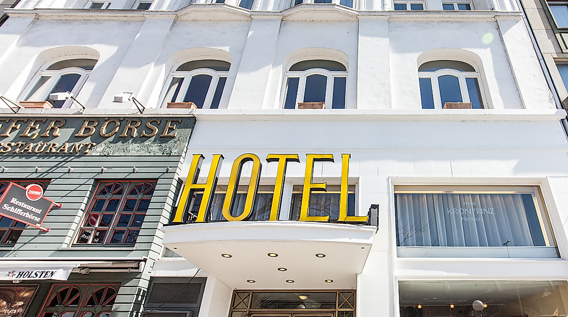 Novum Hotel Kronprinz Hamburg: Außenansicht