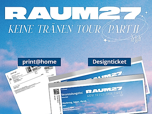 RAUM27 - Warm Up im Logo