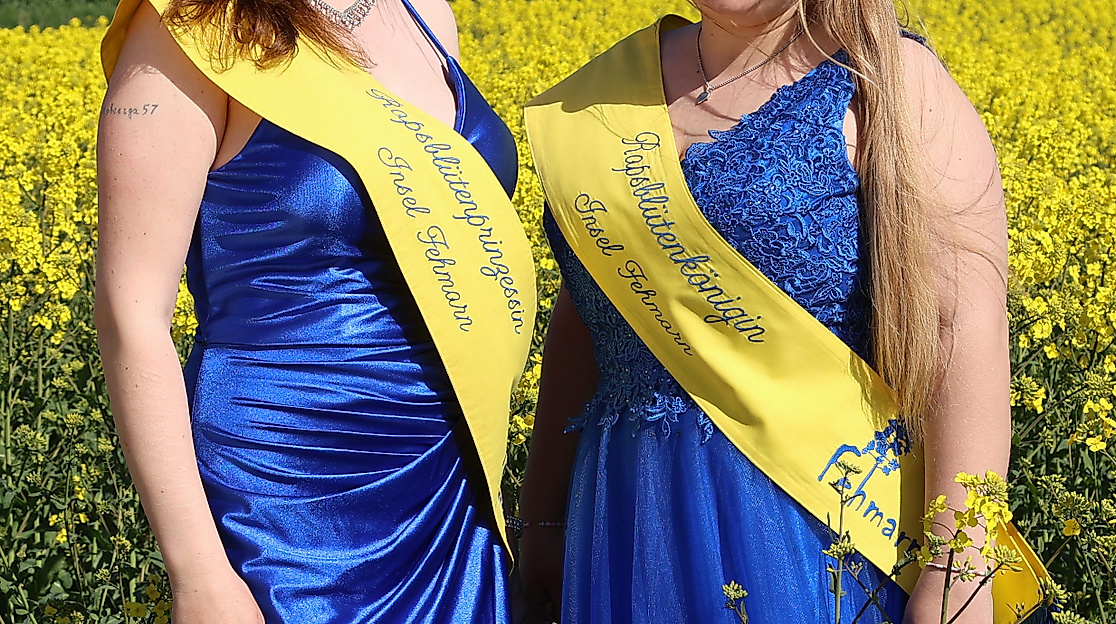 Rapsblütenkönigin und Prinzessin