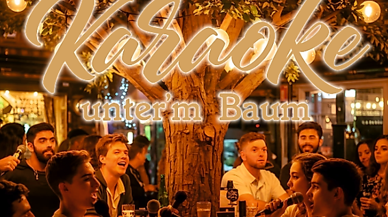 Flyer Karaoke unter'm Baum