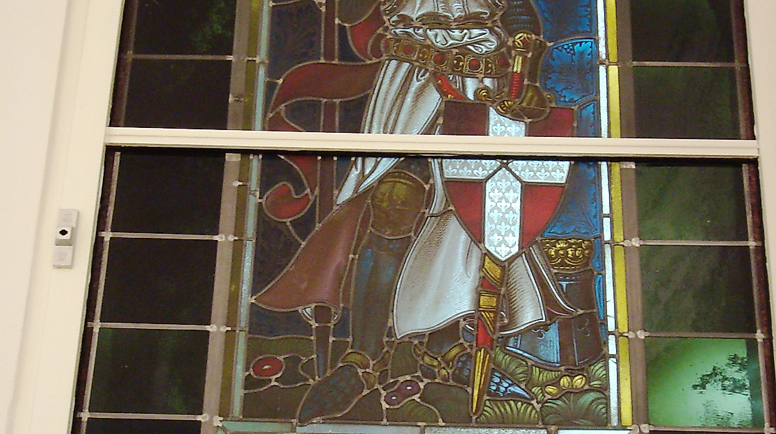 Bleikristallfenster Apotheke zum Ritter, Lange Reihe