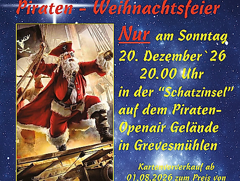 Piraten-Märchenweihnacht nur für Erwachsene - Piraten-Märchenweihnacht nur für Erwachsene!