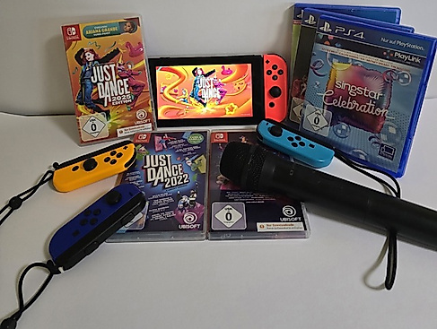 Just-Dance + Karaoke Zeit