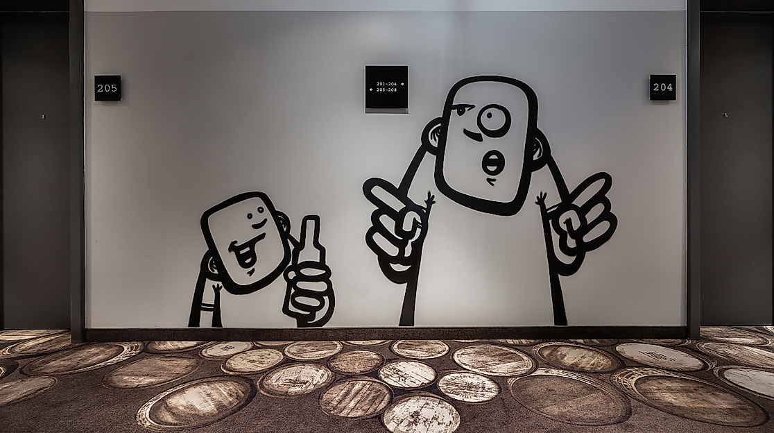 Holiday Inn - the niu Keg Hamburg: Hotelflur