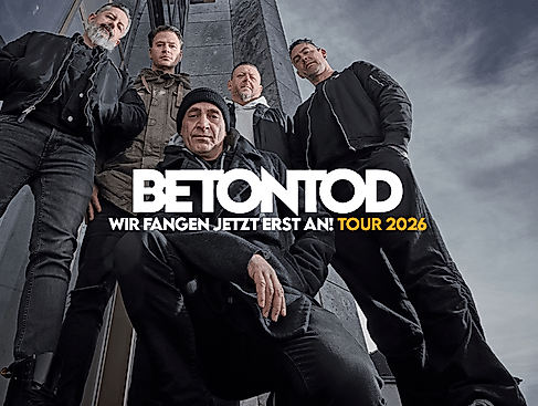 Betontod - Wir fangen jetzt erst an! Tour 2026