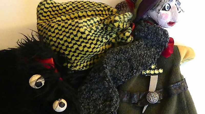 Der Räuber auf der Flucht