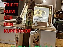 Zigarre trifft Rum für den Kupferhof