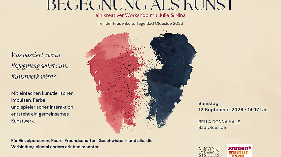 Workshop Poster Begegnung Als Kunst