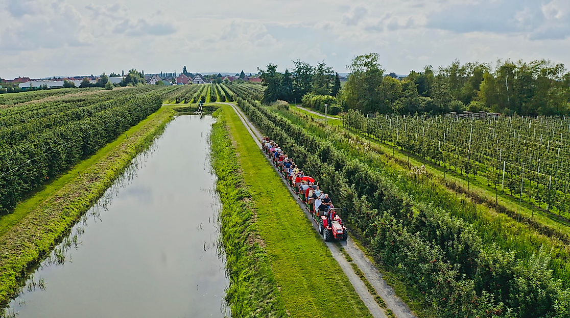Obsthof Express Fahrt mit Vortrag