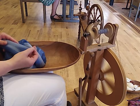 Spinnkreis im Museum im Marstall
