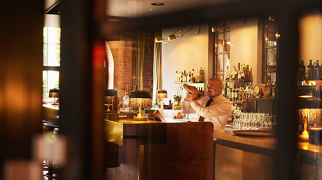 Bar Mangold im Gastwerk Hotel in Hamburg