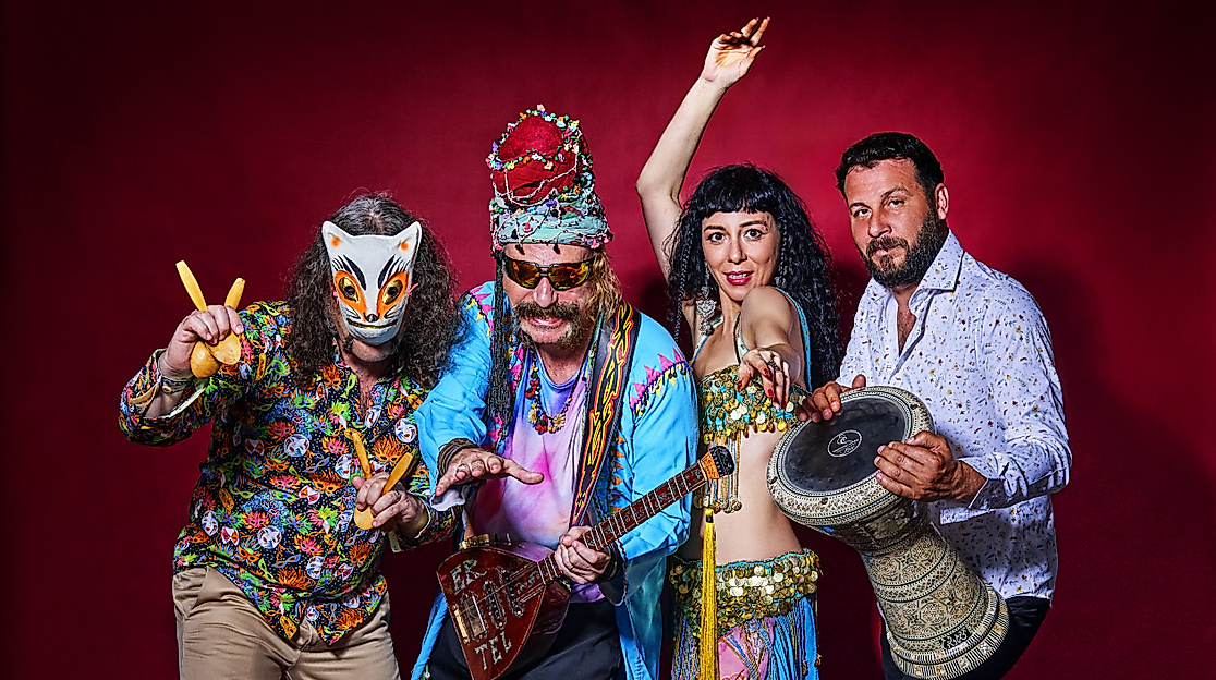 Gruppenfoto der Band BaBa ZuLa