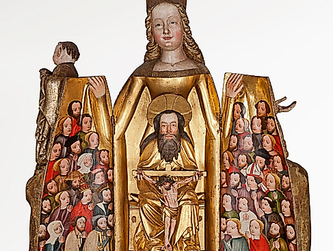 Schreinmadonna, um 1400