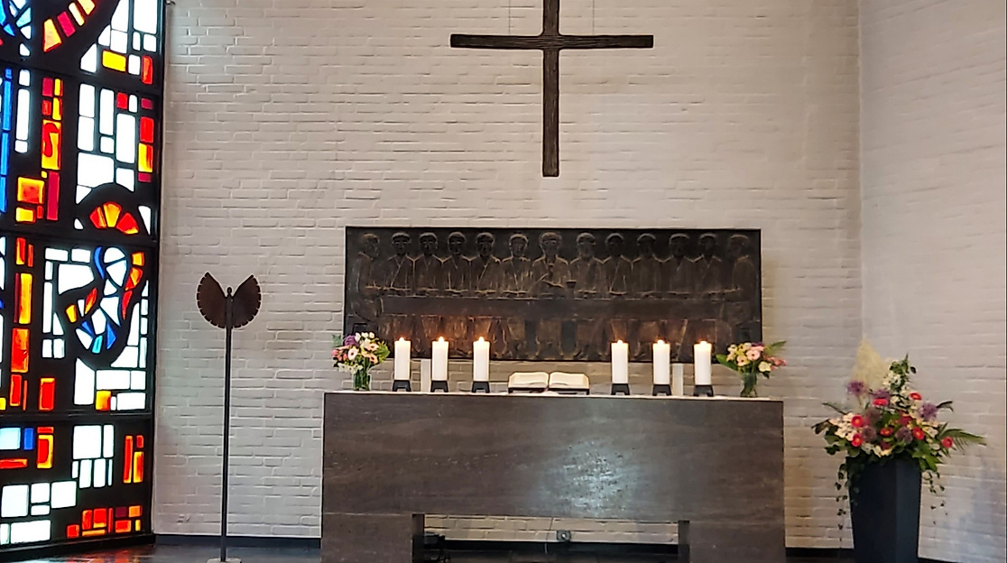 mit Altar der St. Johanneskirche