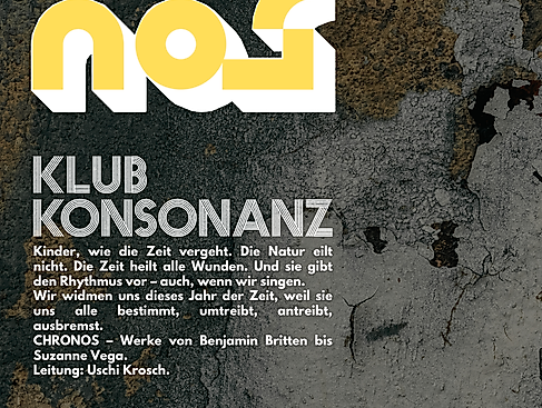Klub Konsonanz singt 2x "CHRONOS"