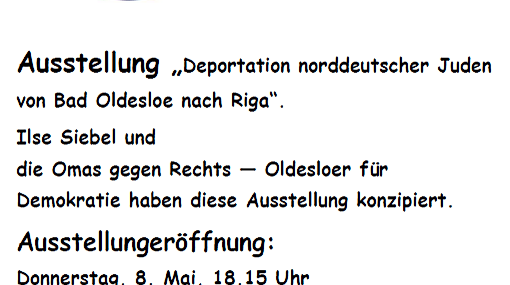 Deportation norddeutscher Juden von Bad Oldelsoe nach Riga